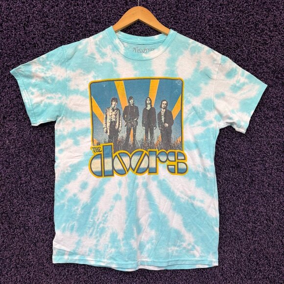 The Doors Waiting for the Sun Album Tie Dye Band T-Shirt M - Picture 1 of 4